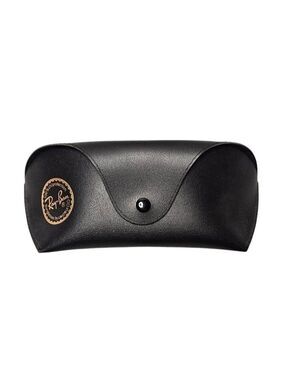 Ray-Ban Large Black Sunglasses Case Snap Closure Belt Loop